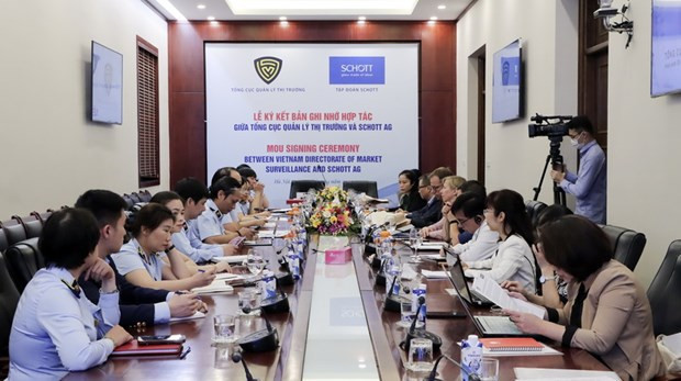 越南市场管理总局与德国企业合作打击侵权假冒 ảnh 1 越南市场管理总局与德国企业合作打击侵权假冒 ảnh 1