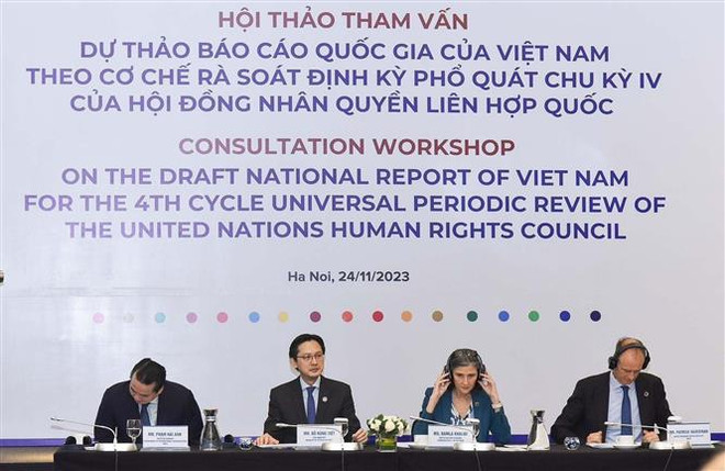 📝时评:越南担任2023-2025年任期联合国人权理事会成员一年来留下的烙印 ảnh 3 📝时评:越南担任2023-2025年任期联合国人权理事会成员一年来留下的烙印 ảnh 3