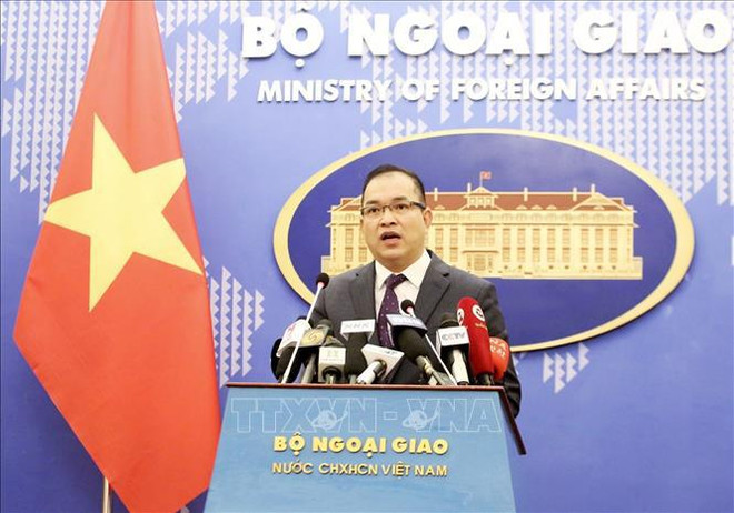外交部副发言人阮德胜:一切东海上活动都必须符合国际法 ảnh 1 外交部副发言人阮德胜:一切东海上活动都必须符合国际法 ảnh 1