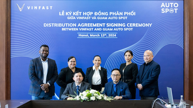 VinFast 签署在密克罗尼西亚经销电动汽车的协议 ảnh 1 VinFast 签署在密克罗尼西亚经销电动汽车的协议 ảnh 1