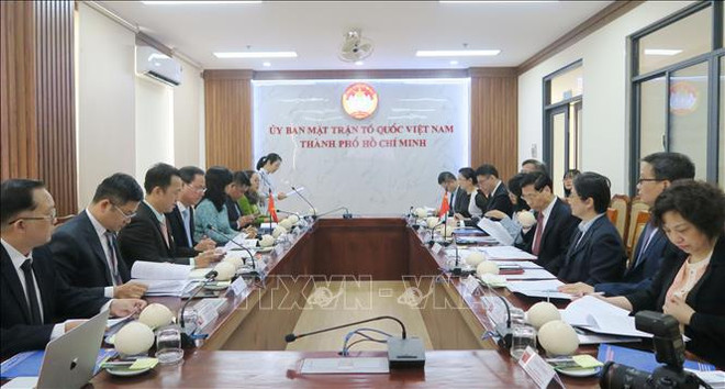 胡志明市与中国上海市分享监督和参政议政工作经验 ảnh 1 胡志明市与中国上海市分享监督和参政议政工作经验 ảnh 1