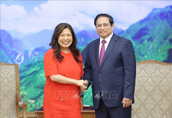 越南政府总理范明政会见加拿大国际贸易部长 ảnh 1 越南政府总理范明政会见加拿大国际贸易部长 ảnh 1