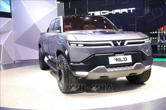 Vinfast电动车型亮相泰国 ảnh 1