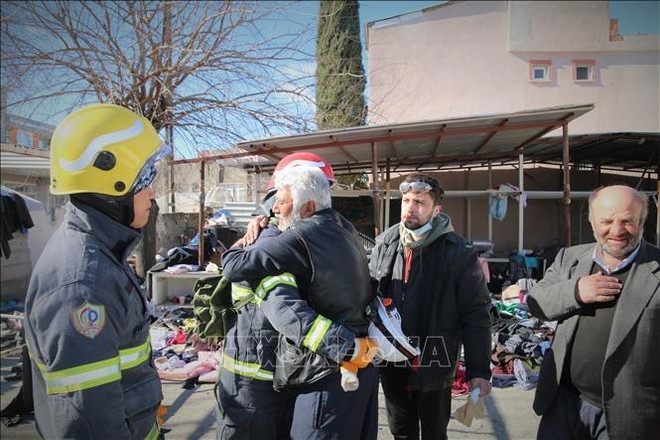 土叙强震:各国救援力量对越南救援队的活动和配合给予高度评价 ảnh 2 土叙强震:各国救援力量对越南救援队的活动和配合给予高度评价 ảnh 2