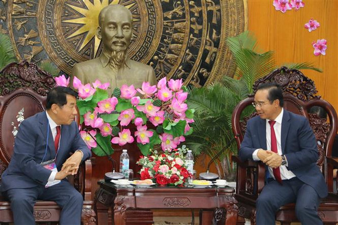 韩国企业了解越南隆安省投资环境 ảnh 1 韩国企业了解越南隆安省投资环境 ảnh 1