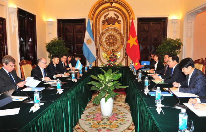 阿根廷外交和宗教事务部长对越南进行正式访问（组图） ảnh 4