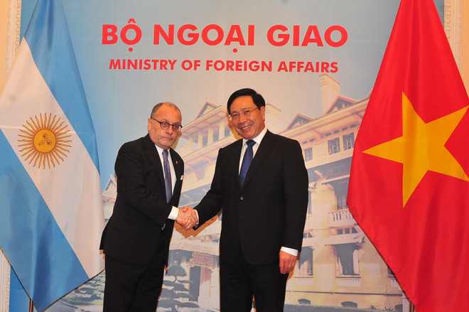 阿根廷外交和宗教事务部长对越南进行正式访问（组图） ảnh 2