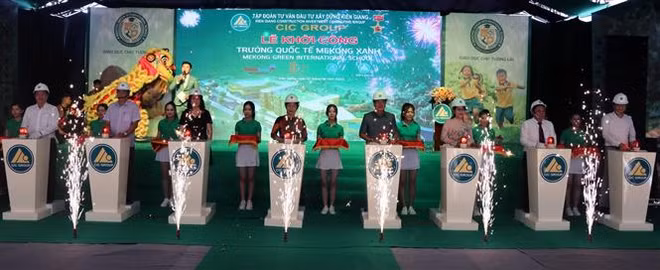 绿色湄公国际学校在坚江省开工建设 ảnh 1