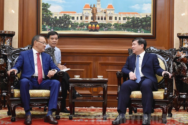 哈萨克斯坦对胡志明市营商环境感到满意 ảnh 1 哈萨克斯坦对胡志明市营商环境感到满意 ảnh 1