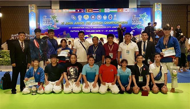 越南队在2019年第6届克拉术亚洲青年锦标赛成果丰硕 ảnh 1 越南队在2019年第6届克拉术亚洲青年锦标赛成果丰硕 ảnh 1
