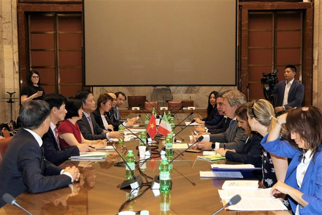 越南与意大利加强双边经贸合作 ảnh 1 越南与意大利加强双边经贸合作 ảnh 1