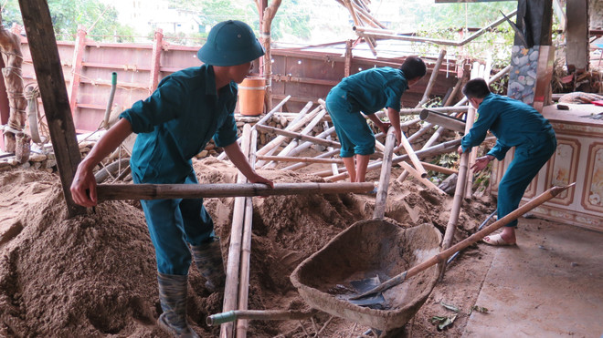 北部山区各省全力推进灾后恢复重建工作 ảnh 2 北部山区各省全力推进灾后恢复重建工作 ảnh 2