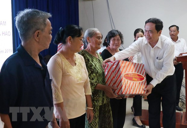 越南祖国阵线中央委员会主席出席和好教创教80周年纪念典礼 ảnh 3