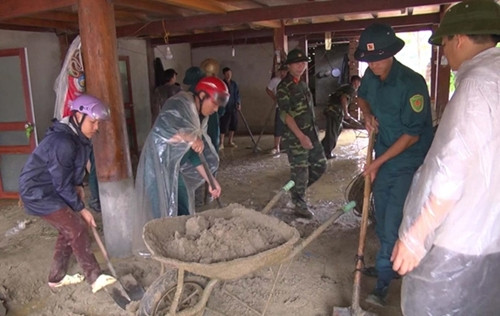 迅速克服北部山各区省份洪灾后果 ảnh 1 迅速克服北部山各区省份洪灾后果 ảnh 1