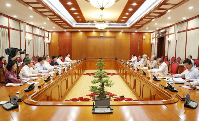 越共中央政治局召开会议 阮富仲主持 ảnh 3 越共中央政治局召开会议 阮富仲主持 ảnh 3