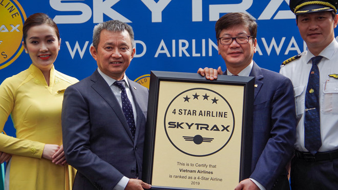 越航连续第四年荣获四星级航空公司认证 ảnh 1 越航连续第四年荣获四星级航空公司认证 ảnh 1
