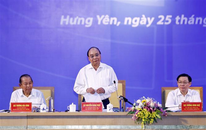 政府总理阮春福:北部重点经济区继续发挥全国政治、经济和文化中心 ảnh 1 政府总理阮春福:北部重点经济区继续发挥全国政治、经济和文化中心 ảnh 1
