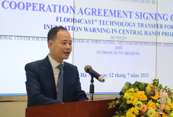 比利时协助河内提升城市内涝预警能力 ảnh 1