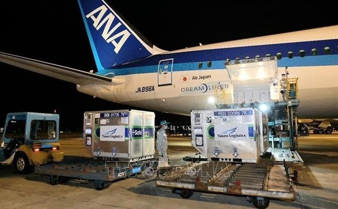 日本继续向越南捐赠 100 万剂新冠疫苗 ảnh 2 日本继续向越南捐赠 100 万剂新冠疫苗 ảnh 2