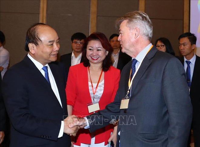 阮春福总理:企业家心中热血始终沸腾 ảnh 2 阮春福总理:企业家心中热血始终沸腾 ảnh 2