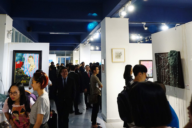 2018年越泰当代美术展亮相河内 ảnh 2 2018年越泰当代美术展亮相河内 ảnh 2