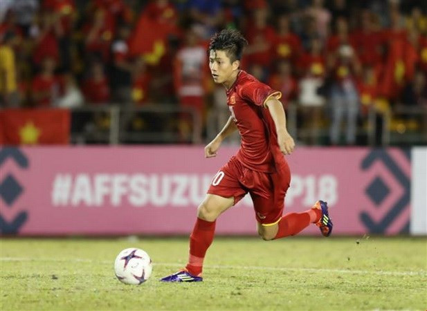 AFF Suzuki Cup 2018: 潘文德是越南对阵菲律宾赛场上的最佳球员 ảnh 1 AFF Suzuki Cup 2018: 潘文德是越南对阵菲律宾赛场上的最佳球员 ảnh 1