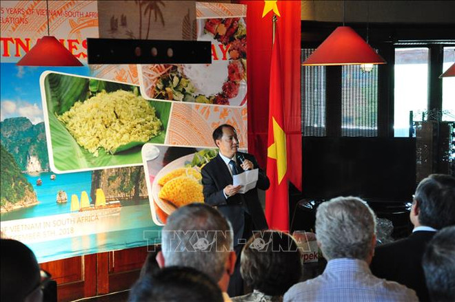 越南向南非友人推介特色文化与美食 ảnh 1