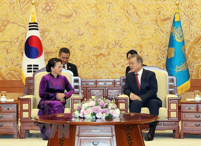 韩国总统与越南国会主席会晤:韩国媒体密集报道 ảnh 1 韩国总统与越南国会主席会晤:韩国媒体密集报道 ảnh 1