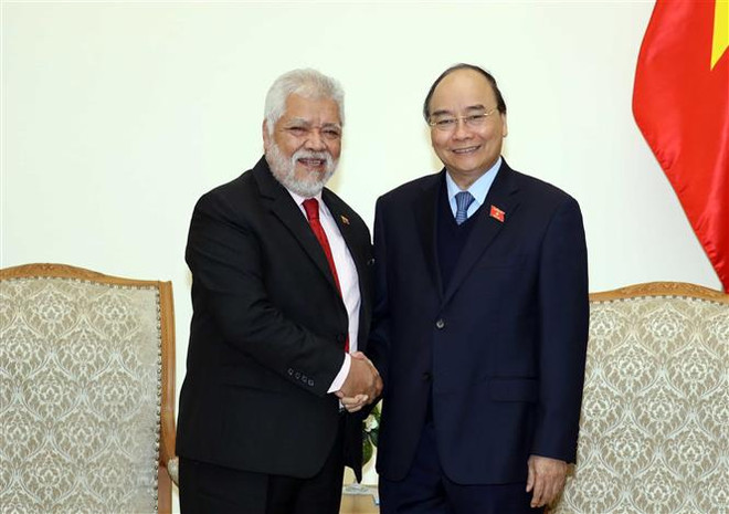 越南政府总理阮春福会见委内瑞拉驻越大使 ảnh 1 越南政府总理阮春福会见委内瑞拉驻越大使 ảnh 1