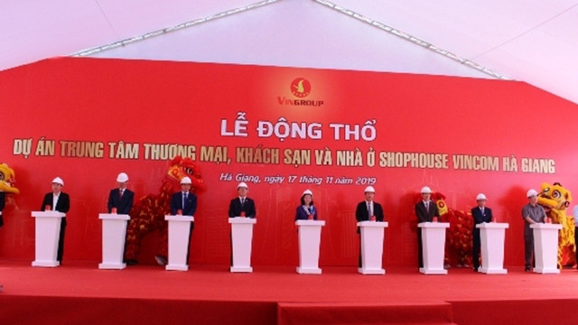 河江Vincom贸易中心正式动工兴建 ảnh 1 河江Vincom贸易中心正式动工兴建 ảnh 1
