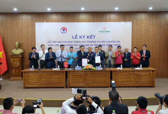 兴盛集团出资赞助VFF支付朴恒绪教练薪水 ảnh 1 兴盛集团出资赞助VFF支付朴恒绪教练薪水 ảnh 1