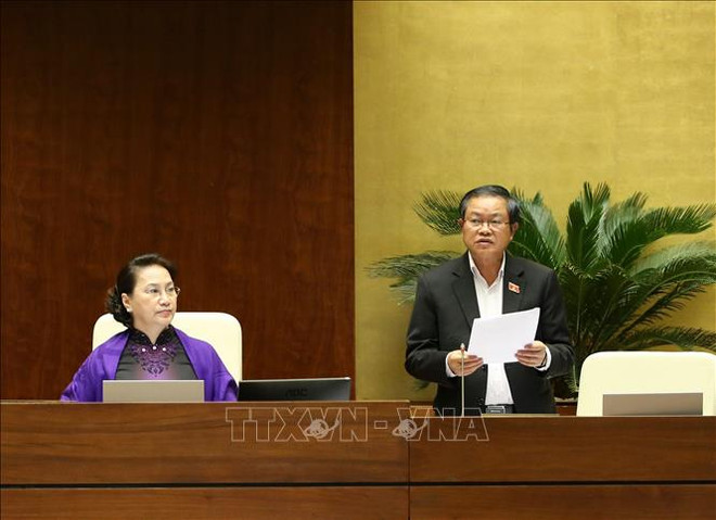 越南第十四届国会第八次会议公报(第十九号) ảnh 1 越南第十四届国会第八次会议公报(第十九号) ảnh 1