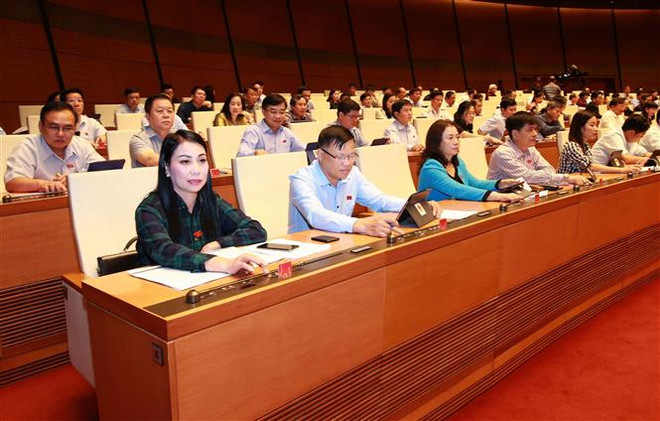 越南第十四届国会第八次会议:通过关于批准《少数民族地区、山区、特困地区的经济社会发展总体提案》的决议 ảnh 2 越南第十四届国会第八次会议:通过关于批准《少数民族地区、山区、特困地区的经济社会发展总体提案》的决议 ảnh 2