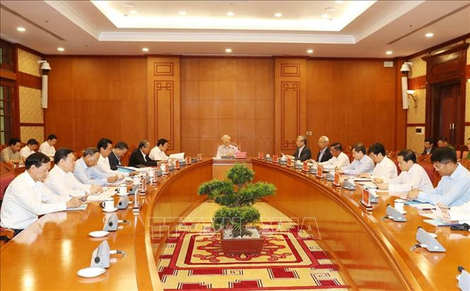 越共中央总书记、国家主席阮富仲主持召开中央反腐败指导委员会会议 ảnh 1 越共中央总书记、国家主席阮富仲主持召开中央反腐败指导委员会会议 ảnh 1