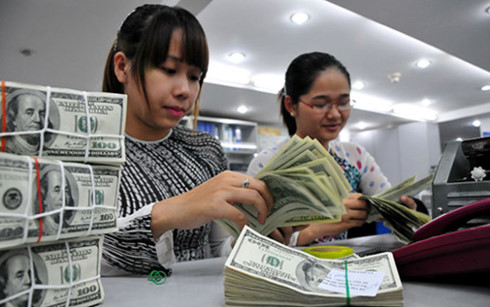 越南国家银行越盾兑换美元中心汇率较前一日下跌8越盾 ảnh 1