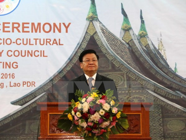 老挝总理访问泰国 ảnh 1