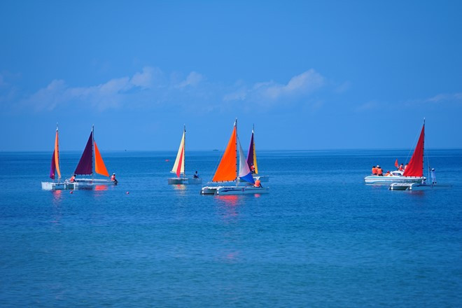 广平首次举行帆船游行和展示活动 ảnh 1 广平首次举行帆船游行和展示活动 ảnh 1