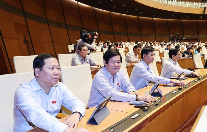 越南第十四届国会第十一次会议:免去政府副总理和12位部长和政府成员的职务 ảnh 1 越南第十四届国会第十一次会议:免去政府副总理和12位部长和政府成员的职务 ảnh 1