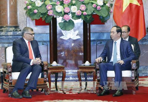 陈大光主席：大力加强越新两国司法改革领域的合作 ảnh 1