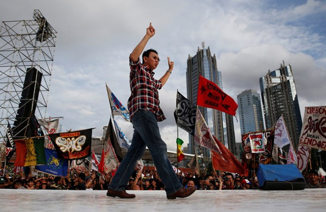 印尼全国性地方选举:首都雅加达迎来省长选举 ảnh 1 印尼全国性地方选举:首都雅加达迎来省长选举 ảnh 1