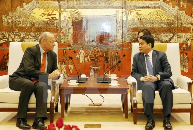 河内扩大同法语城市的合作 ảnh 1