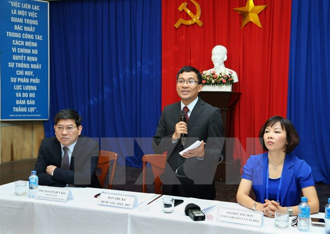 2017年越南APEC峰会：截至目前共有170余名记者报名参加SOM 1报道 ảnh 1