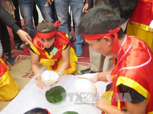 海阳省第八届包粽子与打糍粑比赛热闹开赛 ảnh 1