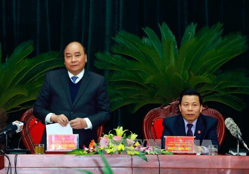 阮春福总理:力争将北宁省发展成为亚洲地区电子制造业之都 ảnh 1 阮春福总理:力争将北宁省发展成为亚洲地区电子制造业之都 ảnh 1