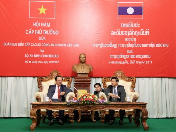 越老两国安全部加强合作 ảnh 1 越老两国安全部加强合作 ảnh 1