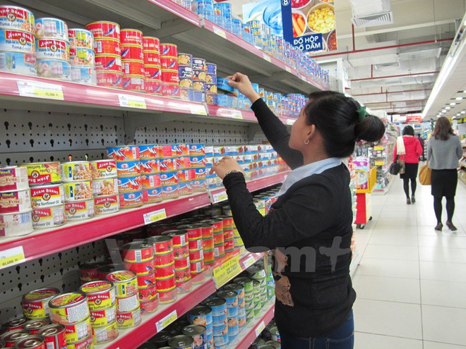 2017年1月份越南消费品零售总额及服务收入同比增长9.9% ảnh 1 2017年1月份越南消费品零售总额及服务收入同比增长9.9% ảnh 1