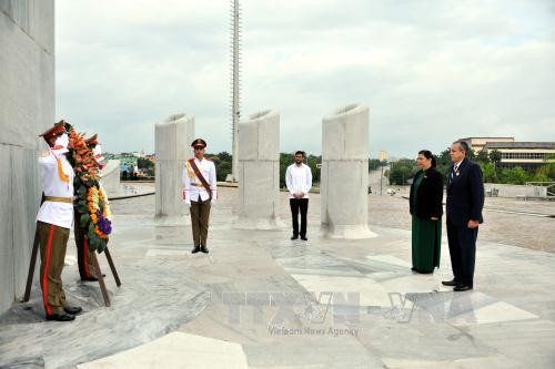 越南国会副主席丛氏放访问古巴的系列活动报道 ảnh 2