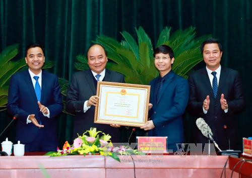 阮春福总理:力争将北宁省发展成为亚洲地区电子制造业之都 ảnh 2 阮春福总理:力争将北宁省发展成为亚洲地区电子制造业之都 ảnh 2