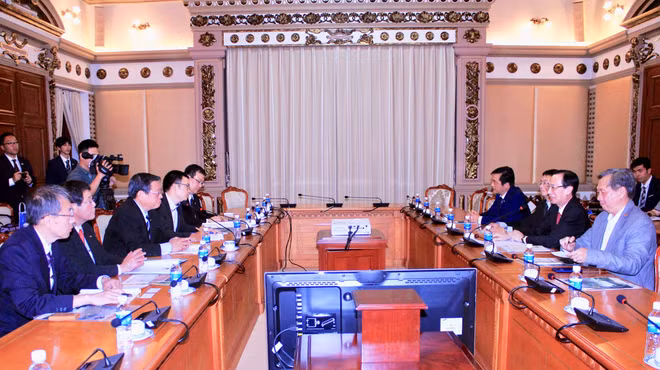 胡志明市与日本堺市加强人力资源领域合作 ảnh 1