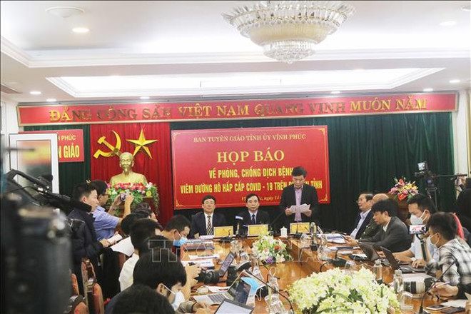 关于越南永福省COVID-19的报道 ảnh 1 关于越南永福省COVID-19的报道 ảnh 1